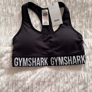 Gymshark Black Sports Bra Medium Impact